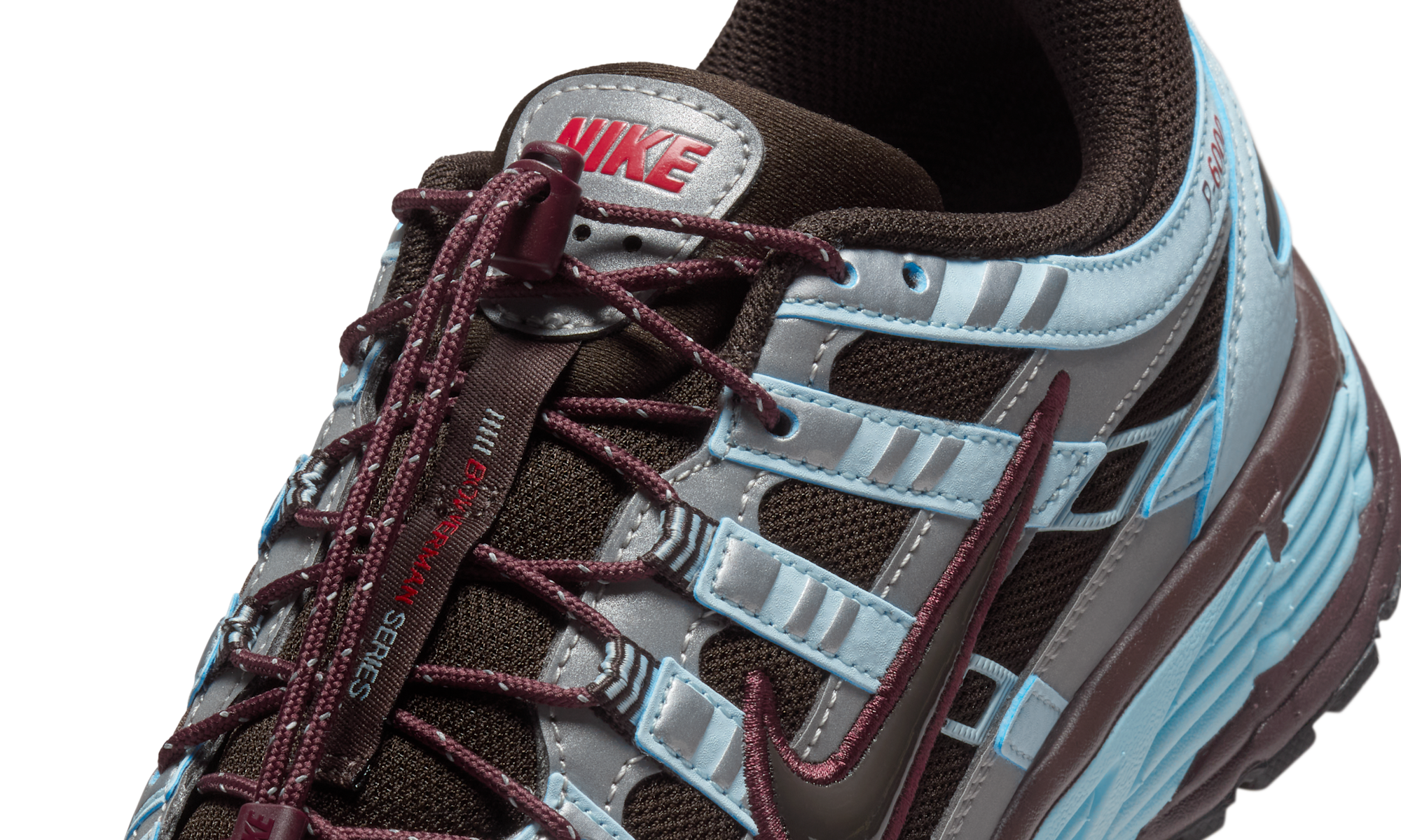 Nike P-6000 Glacier Blue Burgundy Crush