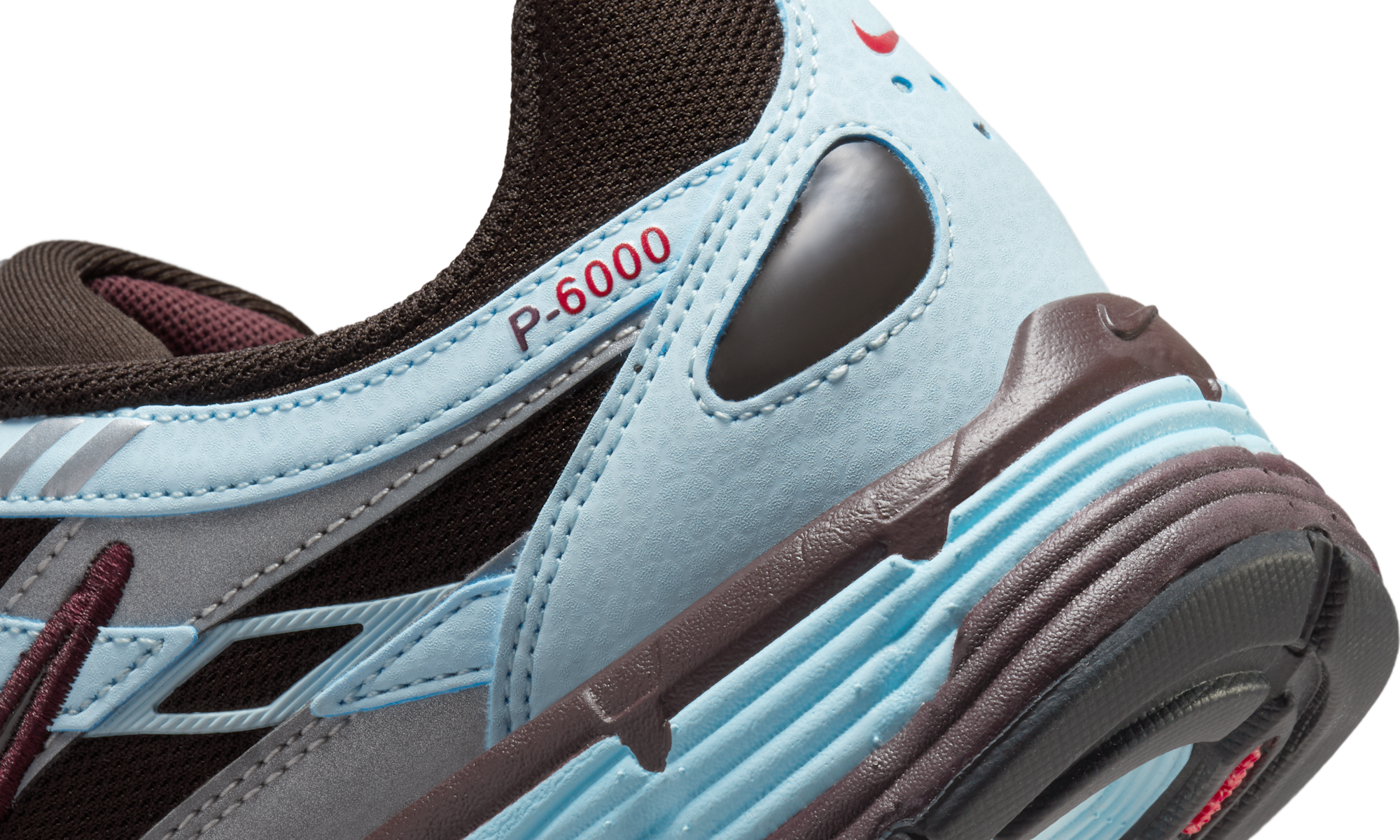 Nike P-6000 Glacier Blue Burgundy Crush