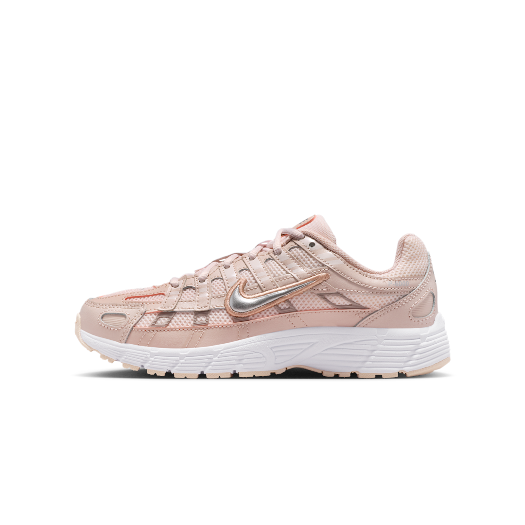 Nike P-6000 Light Soft Pink Metallic Silver, Silt Red/Light Soft Pink/Particle Pink/Metallic Silver (HV5064-602)