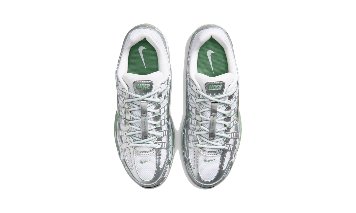 Nike P-6000 Metallic Silver White Steam