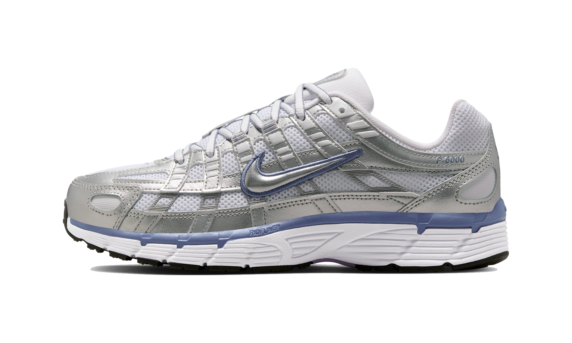 Nike P-6000 Metallic Silver World Indigo