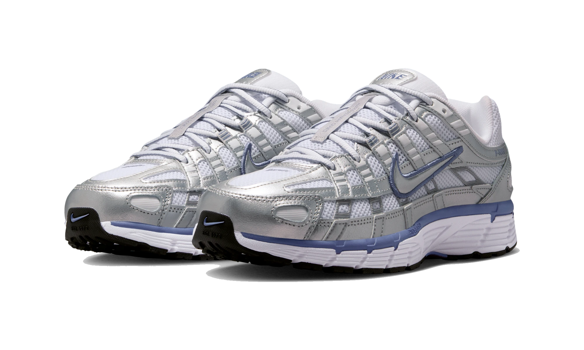 Nike P-6000 Metallic Silver World Indigo