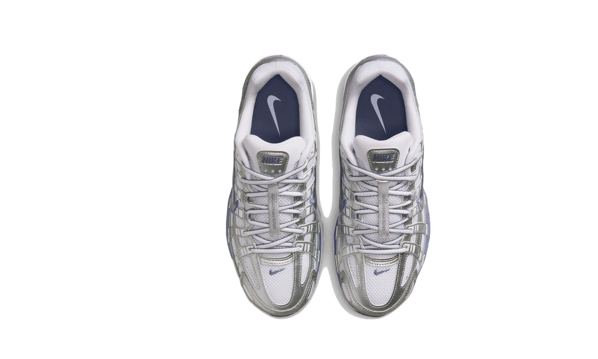 Nike P-6000 Metallic Silver World Indigo