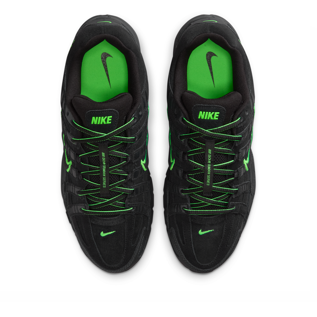 Nike P-6000 PRM Black Green Strike - Sneak