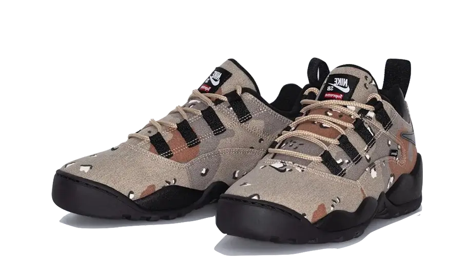 Nike SB Darwin Low Supreme Desert Camo, Khaki/Archaeo Brown/Black (FQ3000-200)