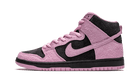 Nike SB Dunk High Invert Celtics, Black/Pink Rise-Lucky Green (CU7349-001)