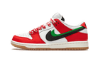 Nike SB Dunk Low Frame Skate Habibi, White/Black-Green-Red-Gum (CT2550-600)