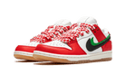 Nike SB Dunk Low Frame Skate Habibi, White/Black-Green-Red-Gum (CT2550-600)