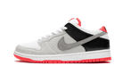 Nike SB Dunk Low Infrared Orange Label, White/Cement Grey-Black-Infrared (CD2563-004)