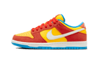 Nike SB Dunk Low Pro Bart Simpson, Habanero Red/White-Blue Hero (BQ6817-602)