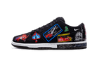 Nike SB Dunk Low Pro QS Neckface, Black/White-Multi Color (DQ4488-001)