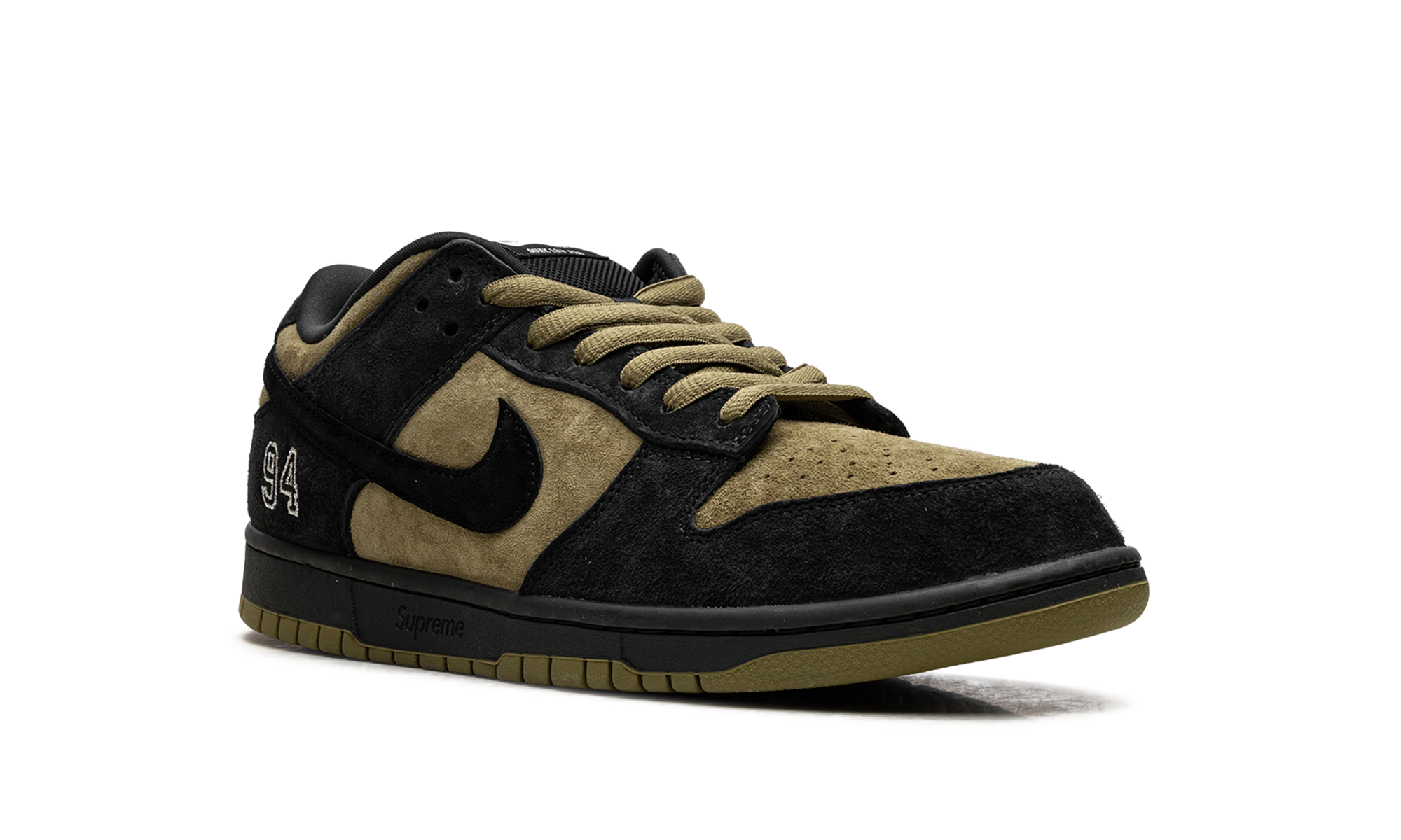 Nike SB Dunk Low Supreme 94 Camper Green