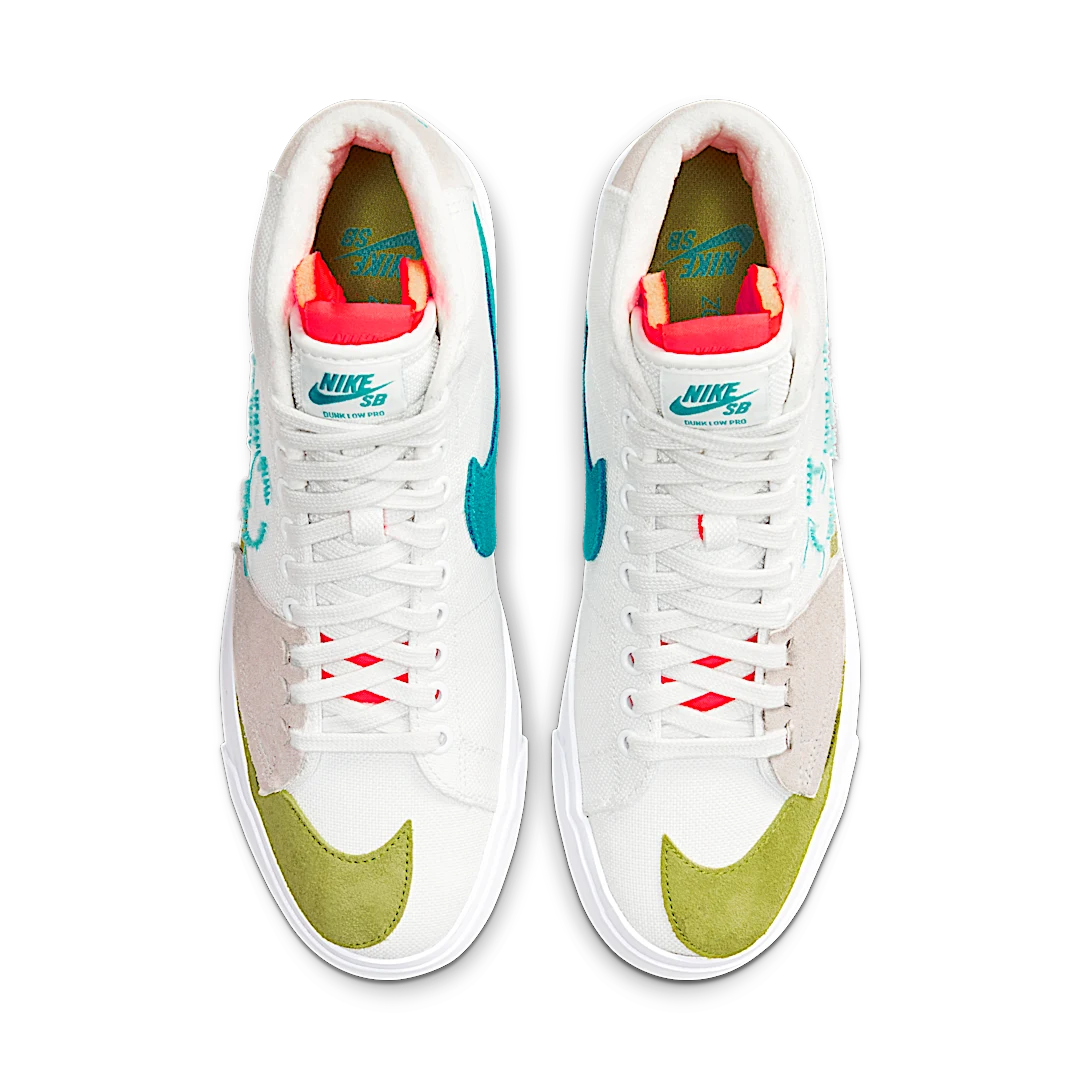 Nike SB Zoom Blazer Mid Edge Hack Pack Aqua, Summit White/Oracle Aqua-Summit White (CI3833-101)