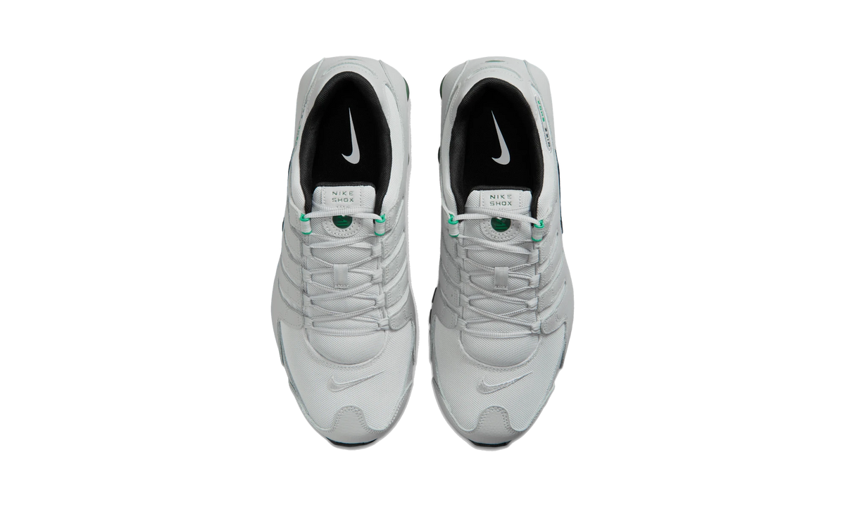 Nike Shox NZ Grey Fog Stadium Green Black