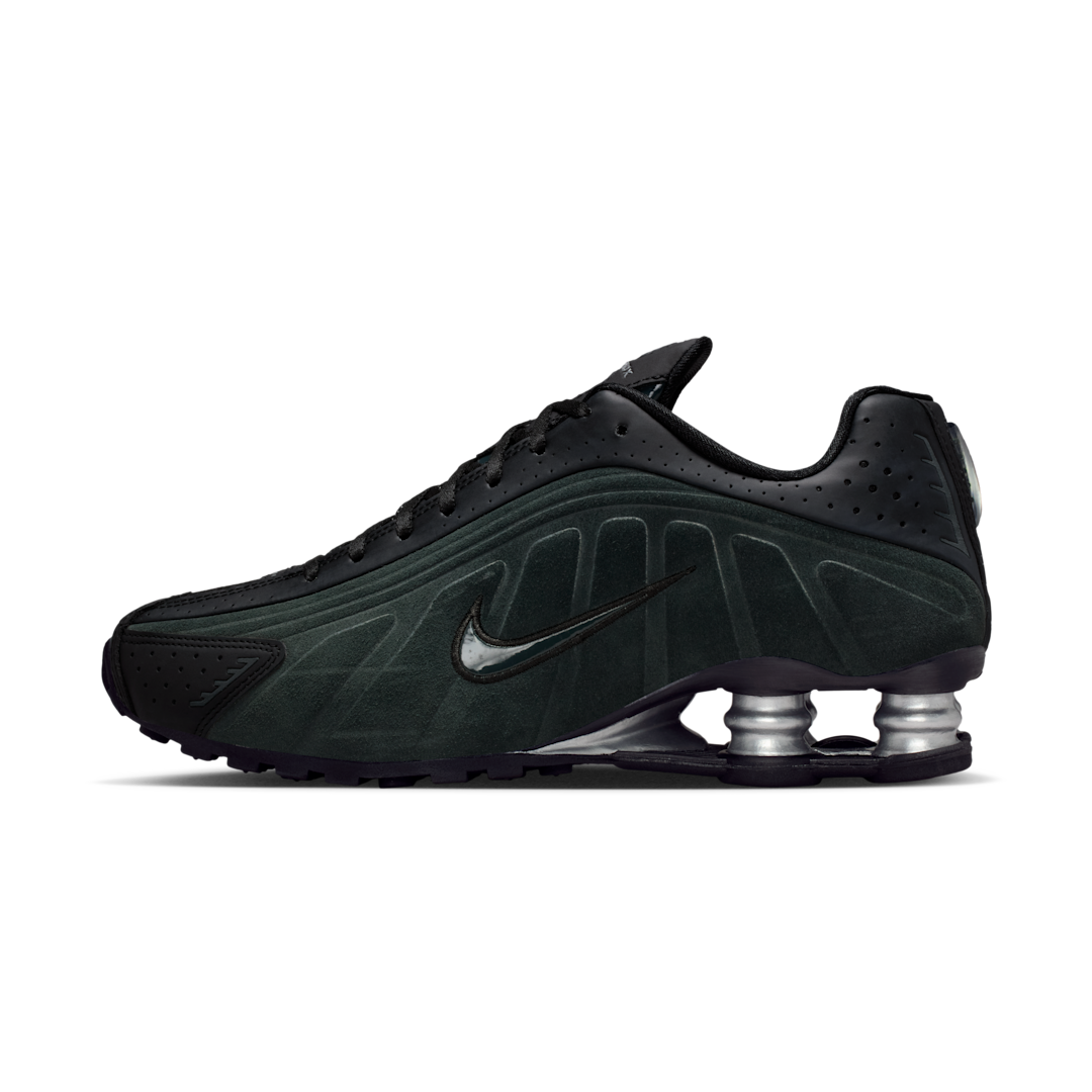 Nike Shox R4 Black Silver Seaweed, Black/Metallic Silver/Seaweed (HQ7739-002)
