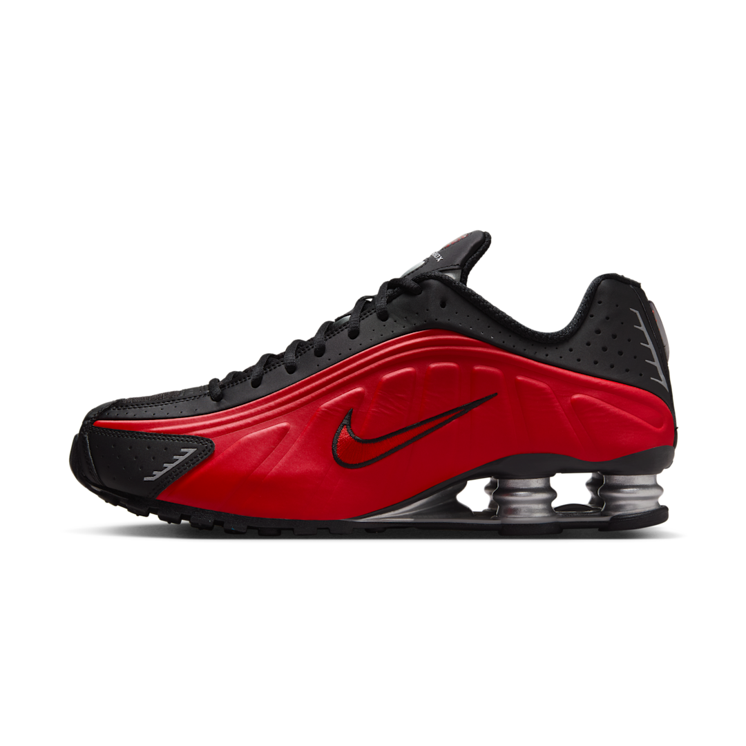 Nike Shox R4 University Red Black Metallic Silver, University Red/Black/Metallic Silver/University Red (HQ1988-600)