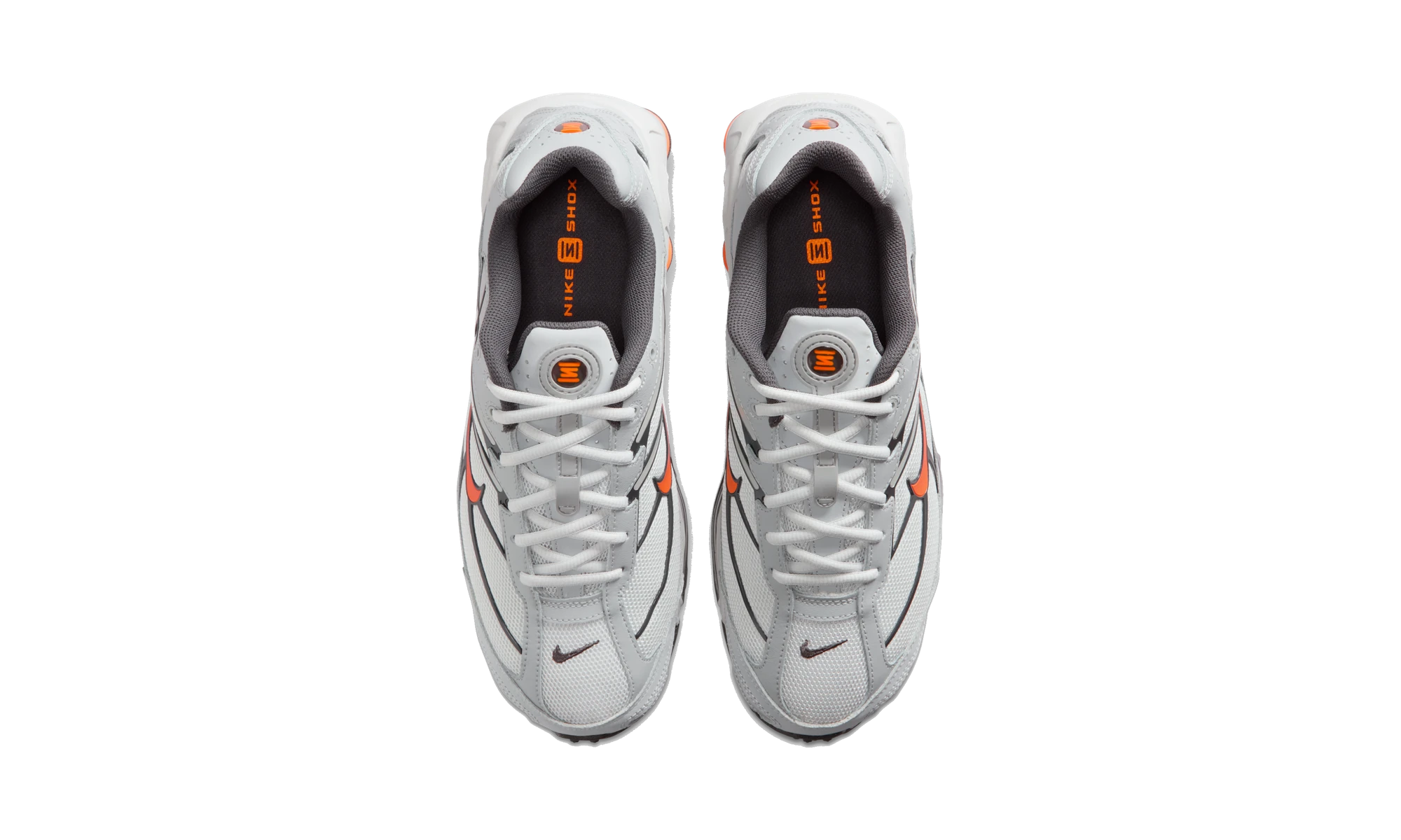 Nike Shox Ride 2 Light Smoke Grey Total Orange