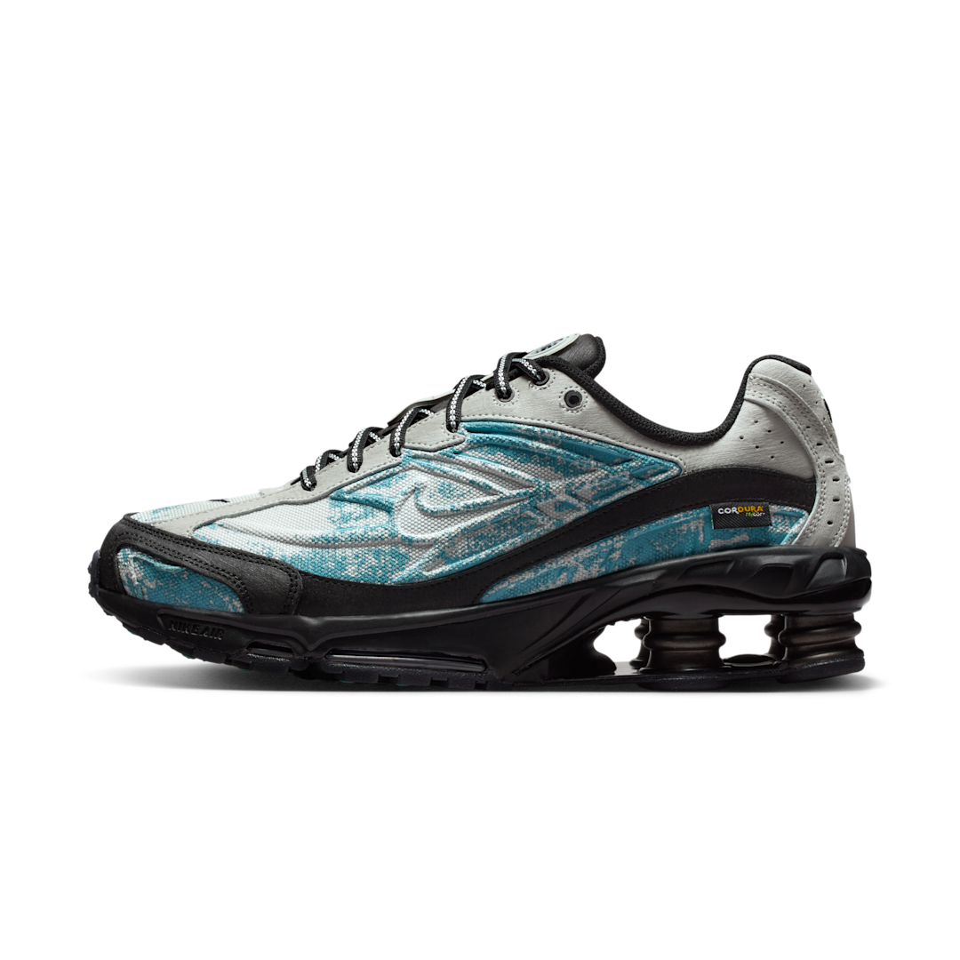 Nike Shox Ride 2 Premium Cordura Turquoise Denim, Light Silver/Black/Turquoise Denim (IM8055-034)