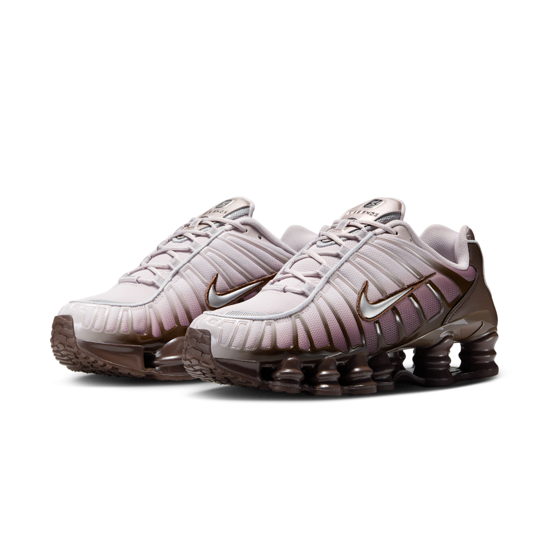 Nike Shox TL Baroque Brown Platinum Violet Metallic Silver