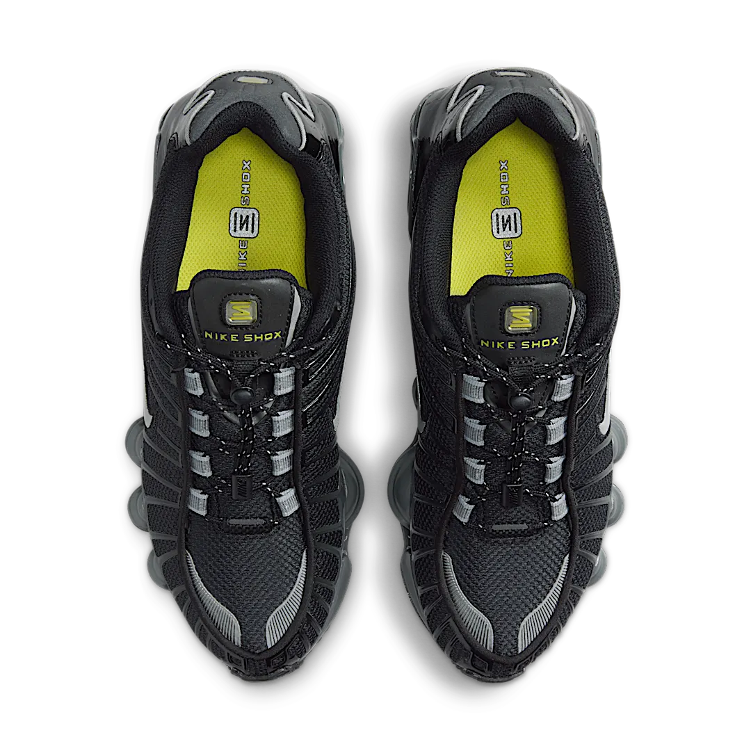 Nike Shox TL Black Iron Grey, Black/Iron Grey/High Voltage/Metallic Silver (FV0939-001)