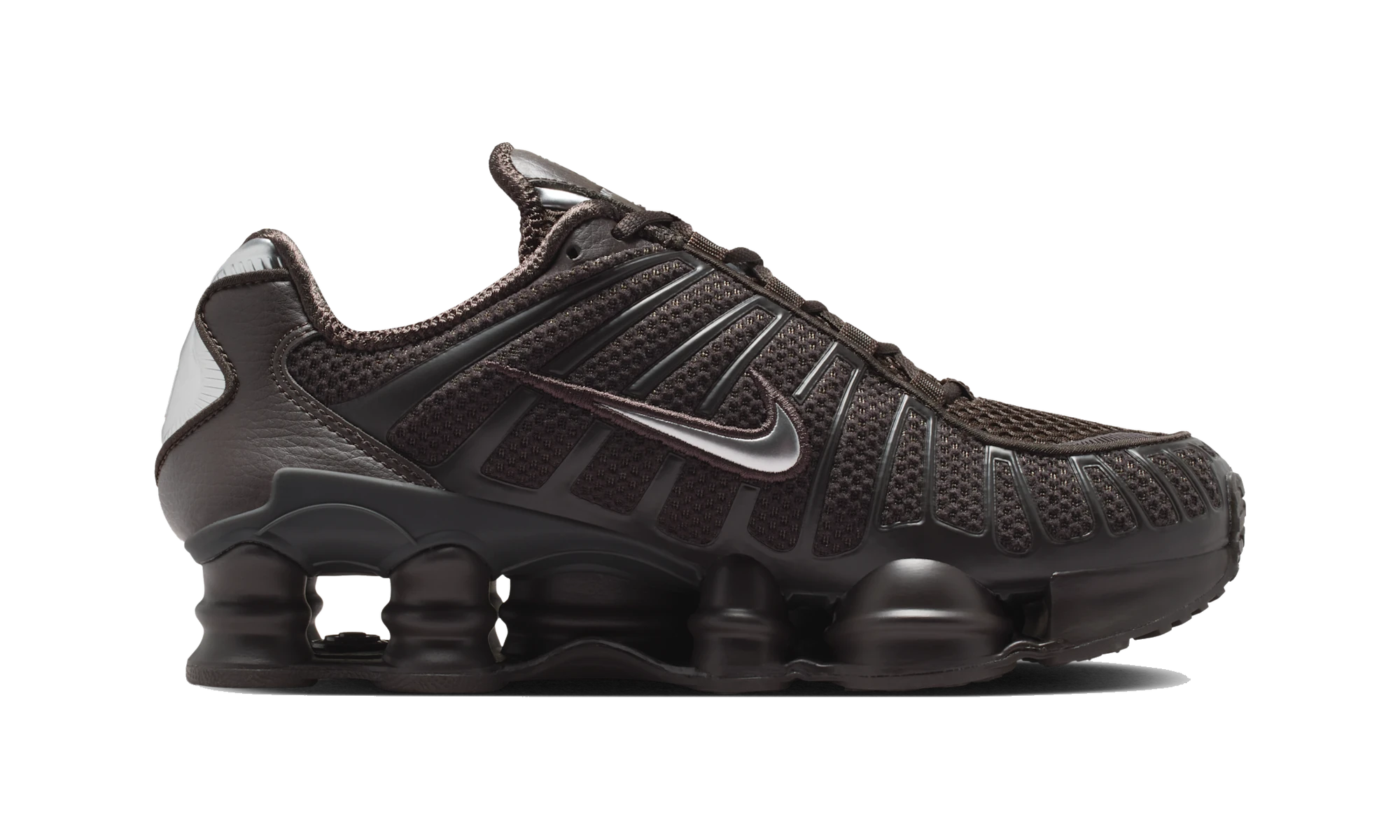 Nike Shox TL Velvet Brown Metallic Silver