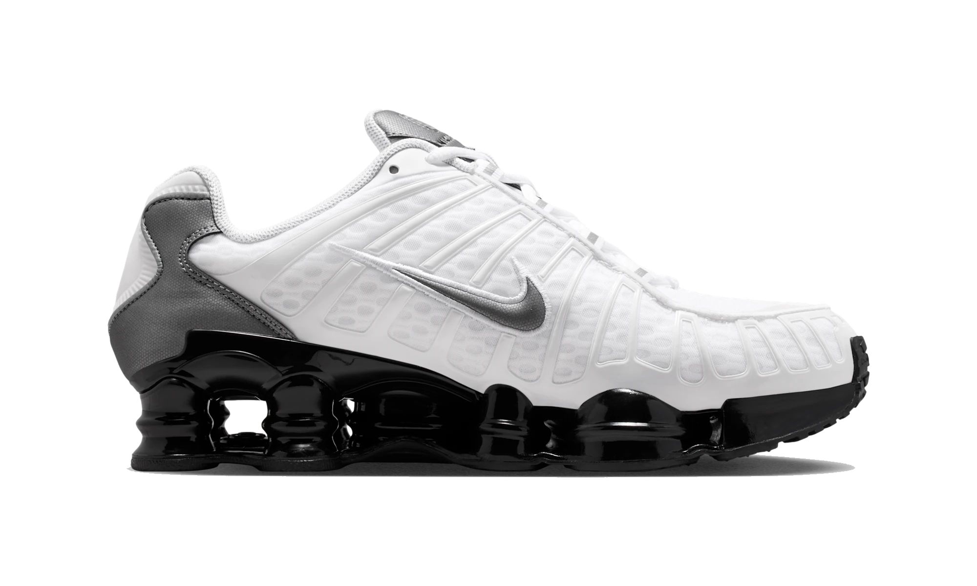 Nike Shox TL White Black Metallic Cool Grey