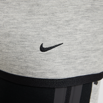 Nike Sportswear Tech Fleece Older Kids' Full-Zip Hoodie Dark Grey Heather/Black/Black/Black