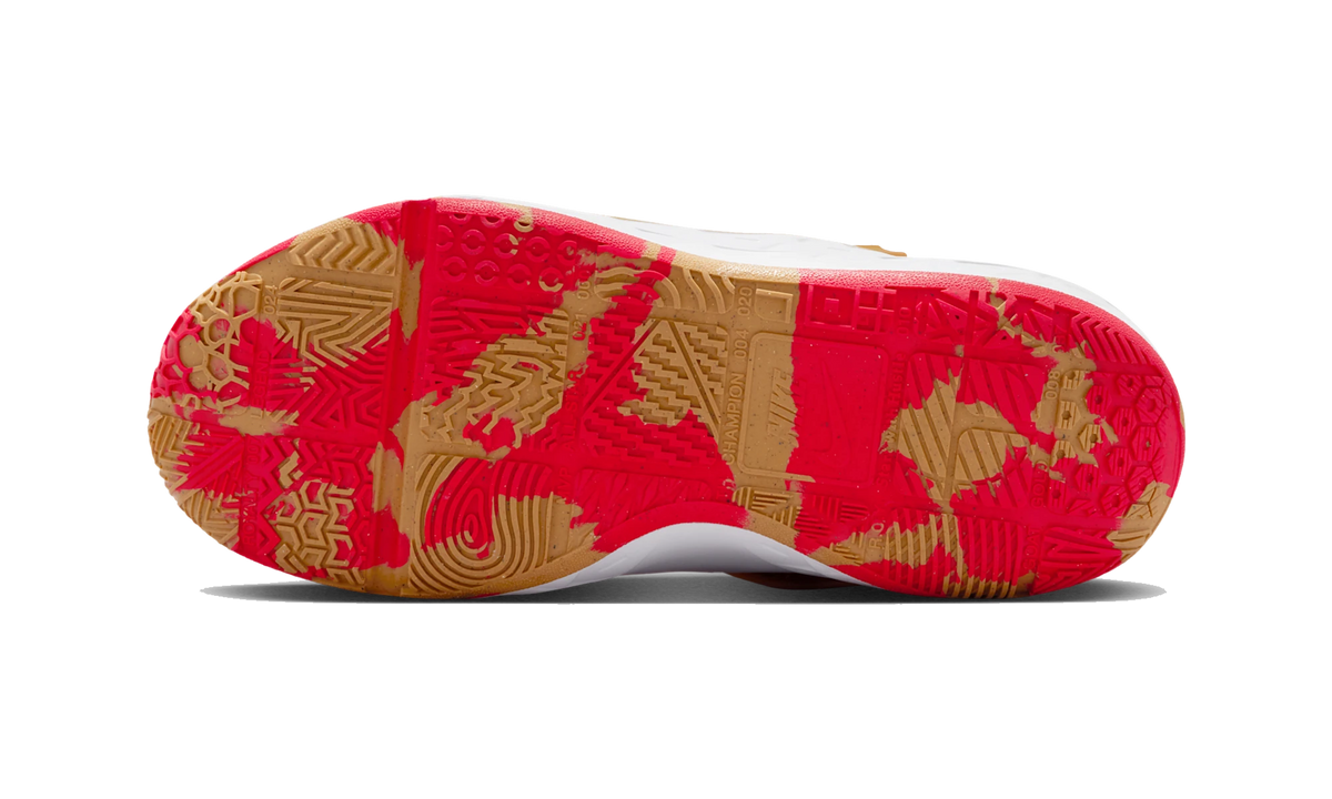 Nike Team Hustle D 12 University Red Gold White