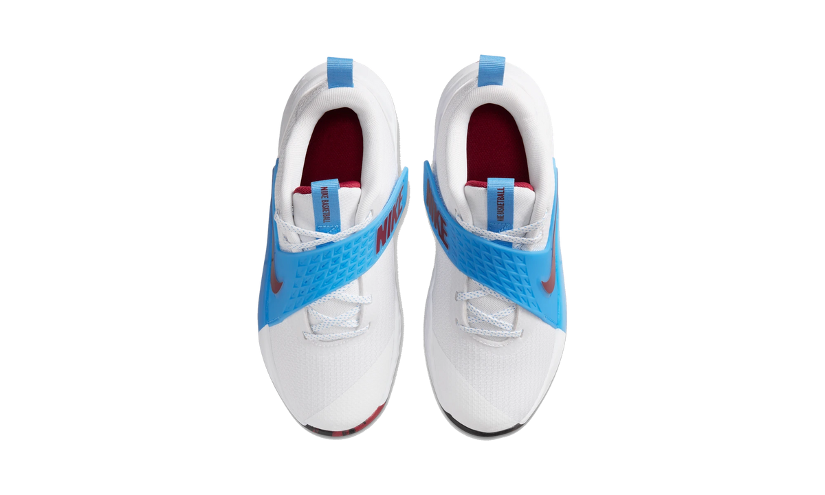 Nike Team Hustle D 12 White University Blue Black Team Red
