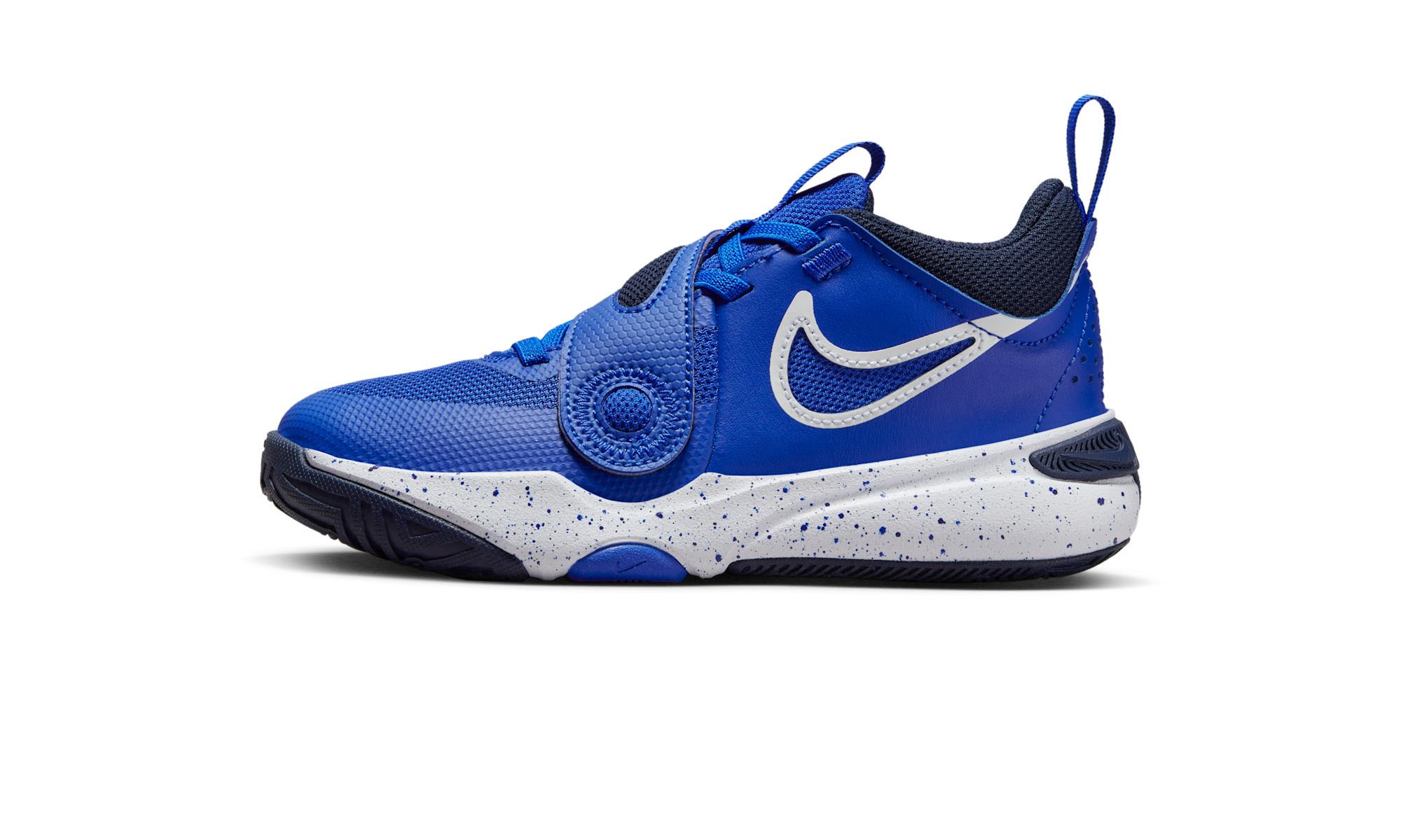 Nike Team Hustle D11 PS Hyper Royal White