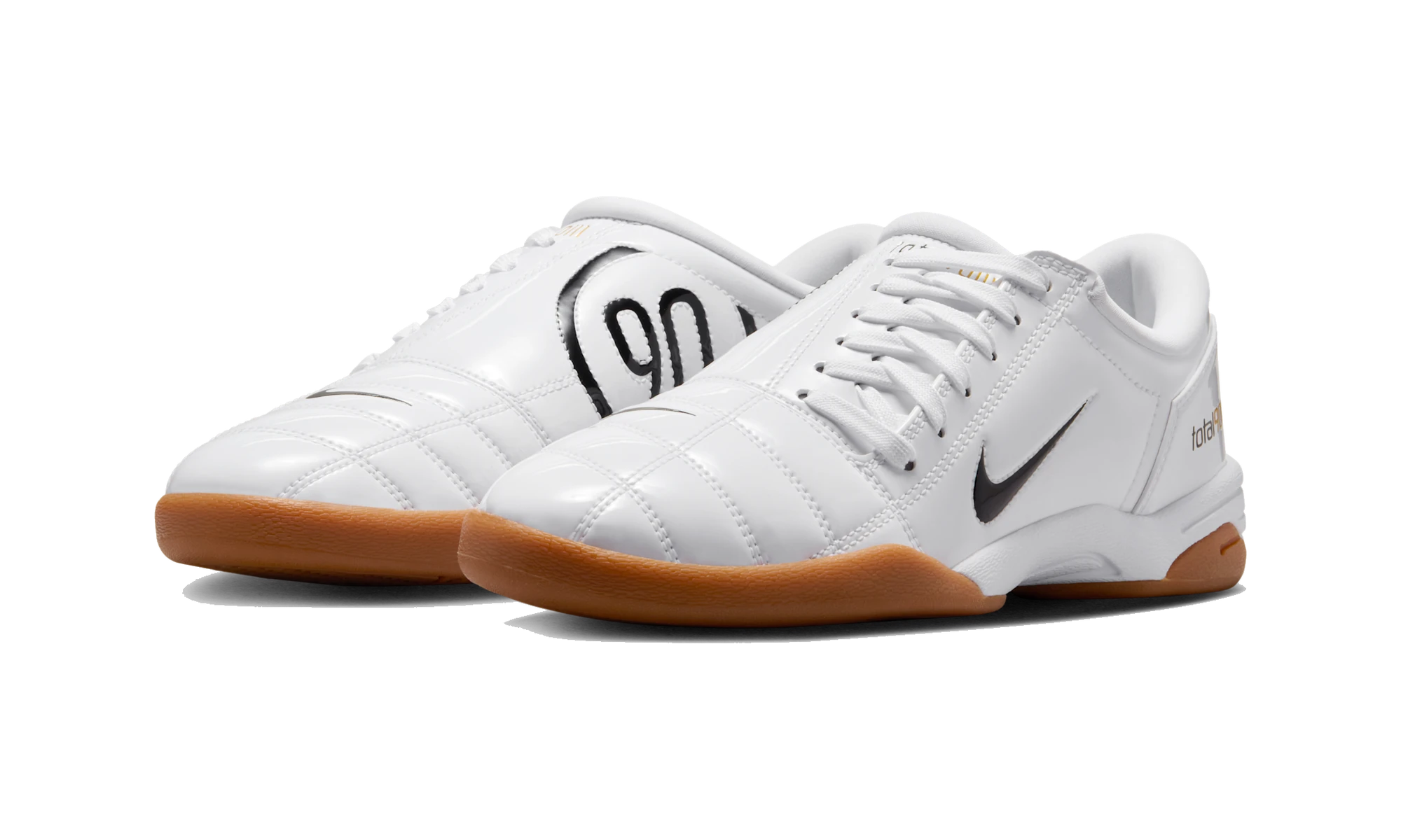 Nike Total 90 3 Patent White Black