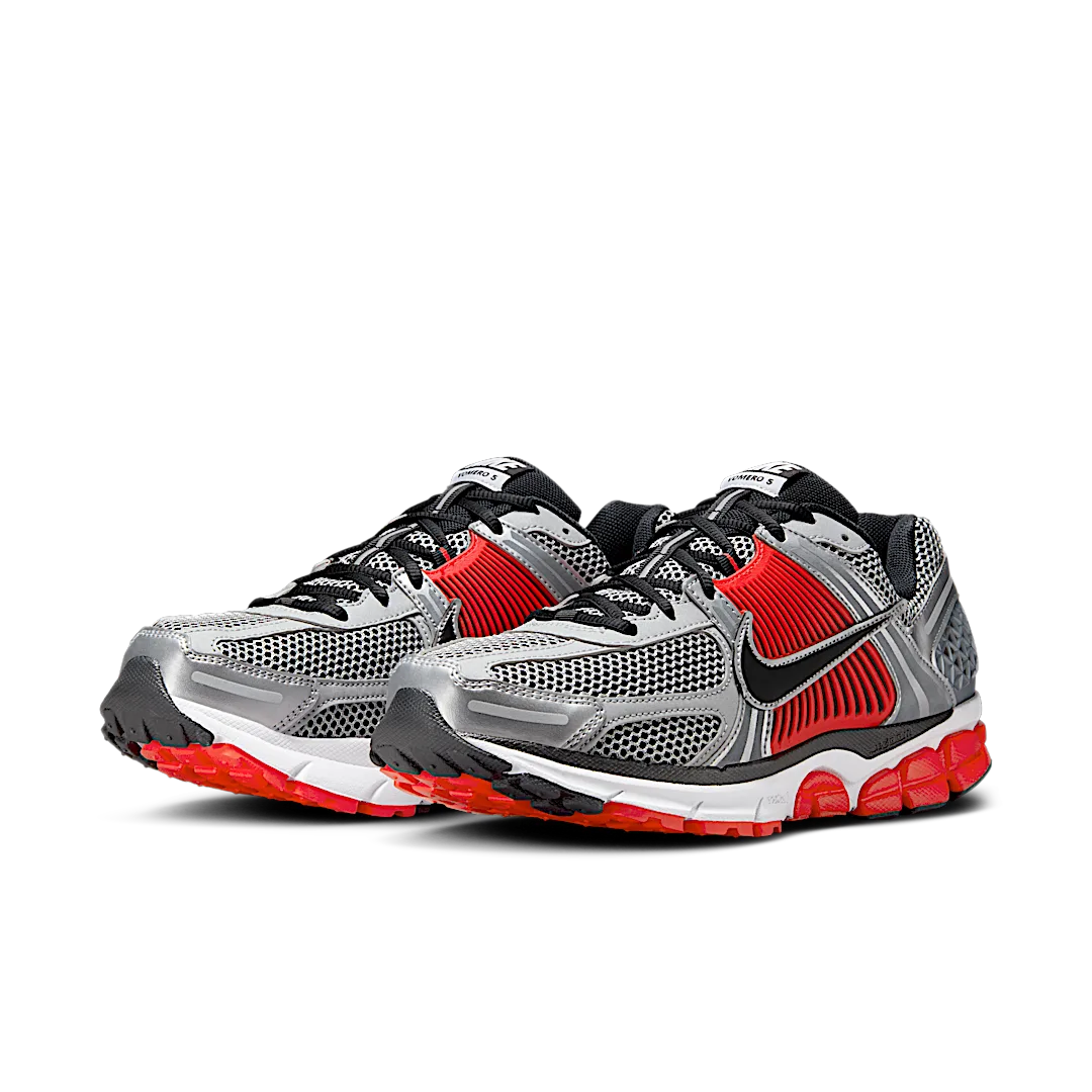 Nike Zoom Vomero 5 Bright Crimson Metallic Silver
