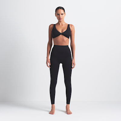 NikeSKIMS Matte Women's High-Waisted 66cm (approx.) Leggings NSKM Obsidian