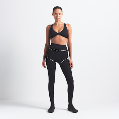 NikeSKIMS Matte Women's High-Waisted 66cm (approx.) Leggings NSKM Obsidian
