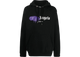 Palm Angels London Sprayed Hoodie Black