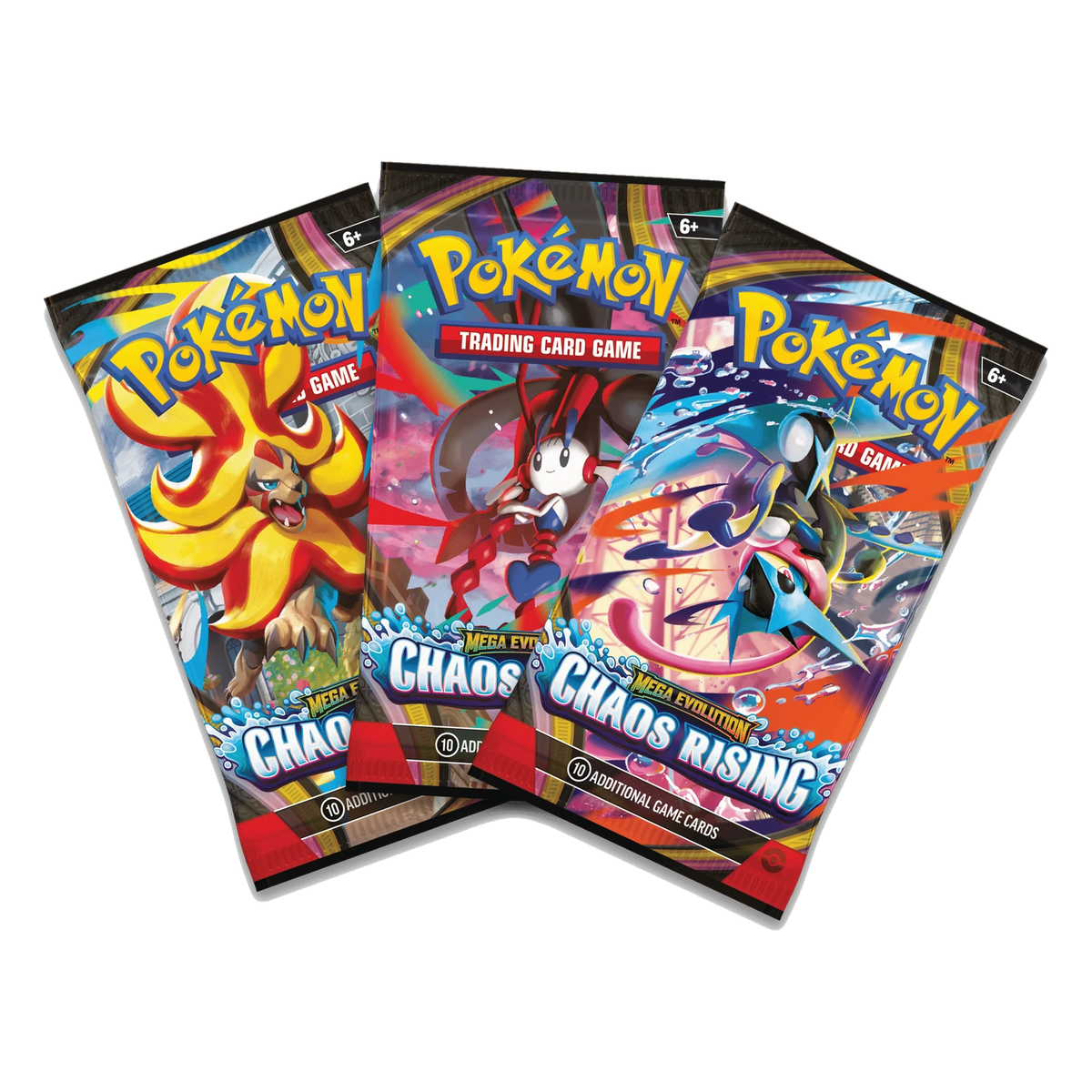 Pokémon TCG Chaos Rising: Charmeleon 3-Pack Blister