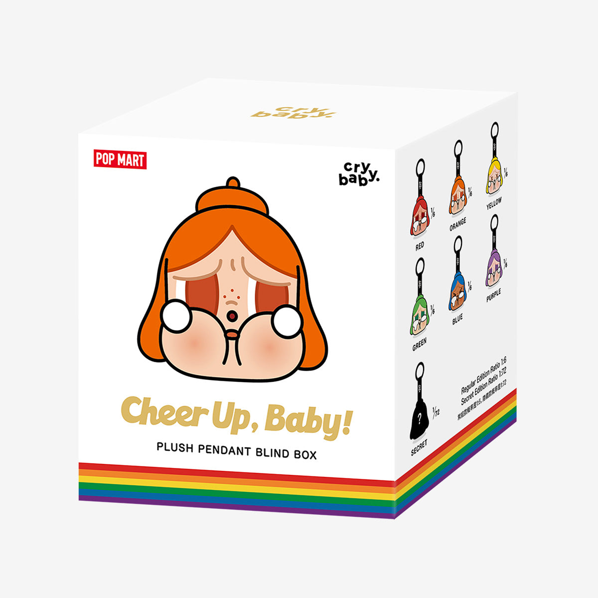 Pop Mart CRYBABY CHEER UP, BABY! SERIES Plush Pendant Blind Box