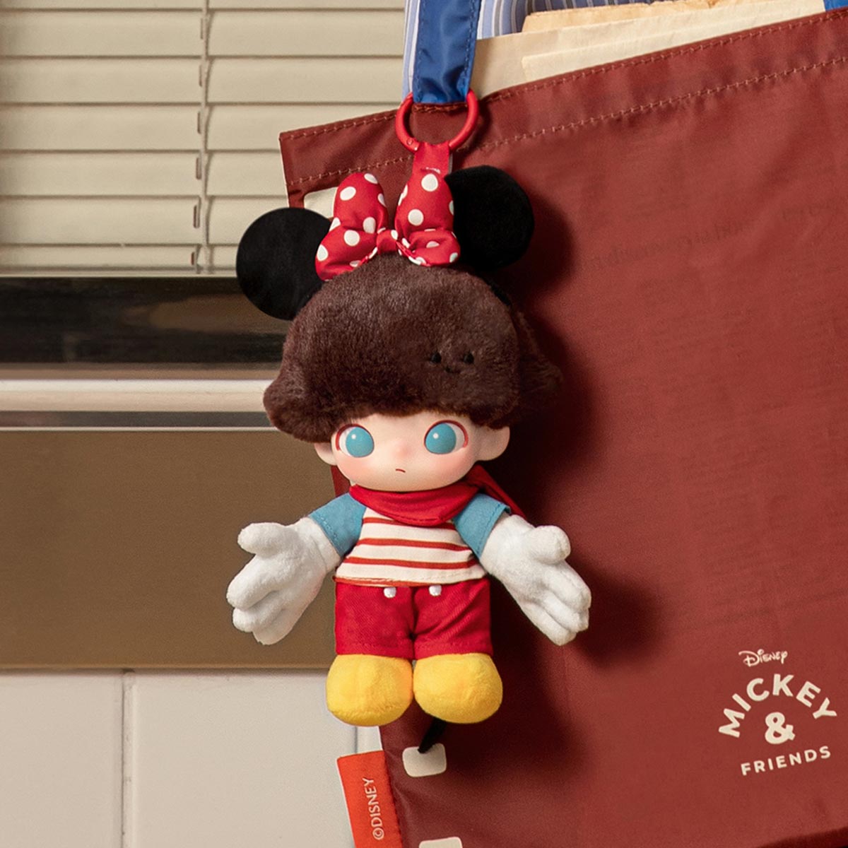 Pop Mart DIMOO WORLD × DISNEY Series Vinyl Plush Keychain Blind Box