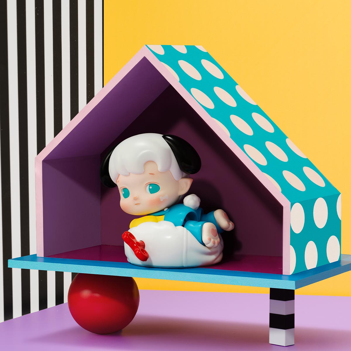 Pop Mart HACIPUPU Rolling Time Machine Series Figures Blind Box
