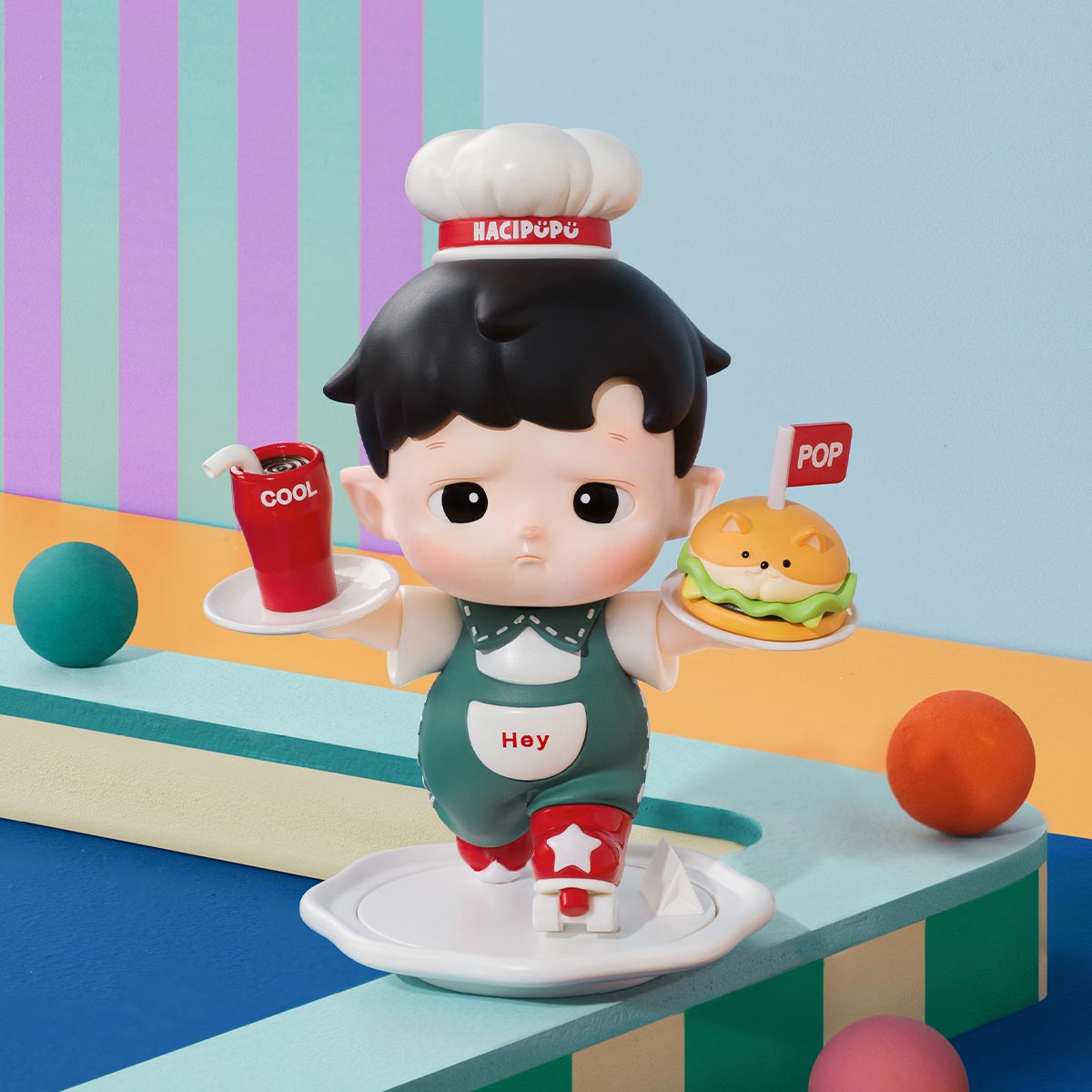 Pop Mart HACIPUPU Rolling Time Machine Series Figures Blind Box