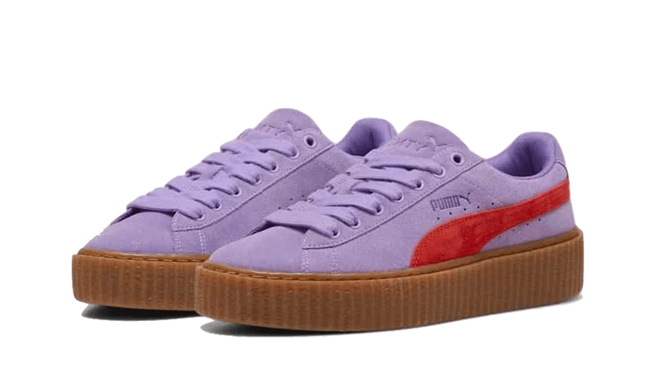Puma Creeper Phatty Rihanna Fenty Lavender Alert, Lavender Alert-Burnt Red-Gum (396403-03)