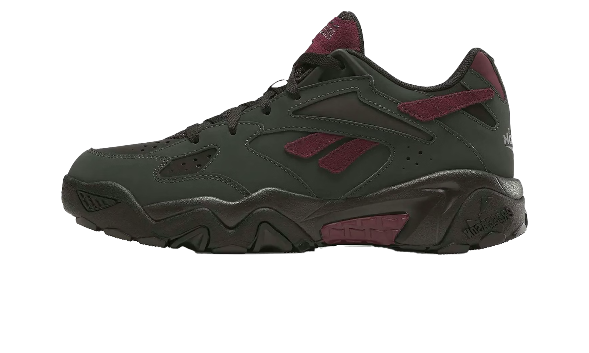 Reebok Preseason 94 Low Grey Black Cherry