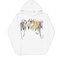 Revenge Durk Painting Hoodie White