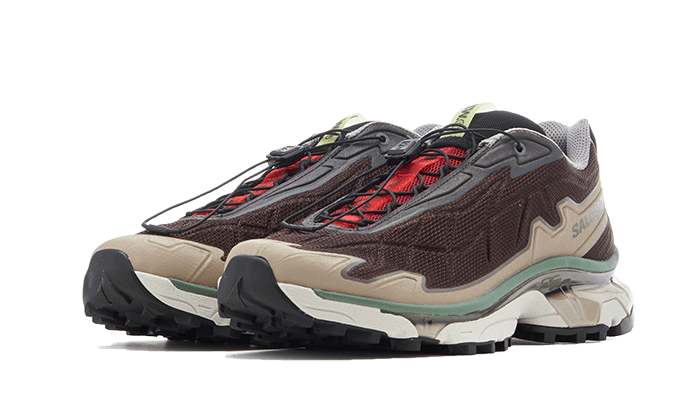 Salomon Advanced XT-Slate Wood Wood, Black Coffee/Biking Red/Quiet Shade (L47256300)