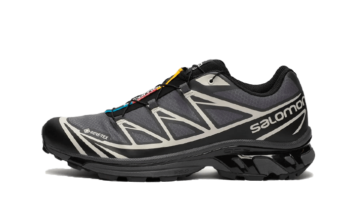 Salomon XT-6 Gore-Tex Black Lunar Rock, Black/Ebony/Lunar Rock (L41663500)