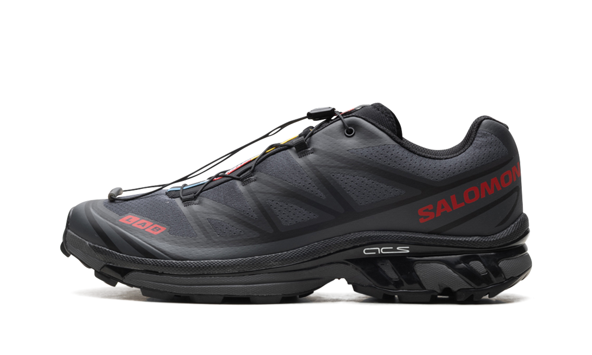 Salomon XT-6 JJJJound Black Fiery Red