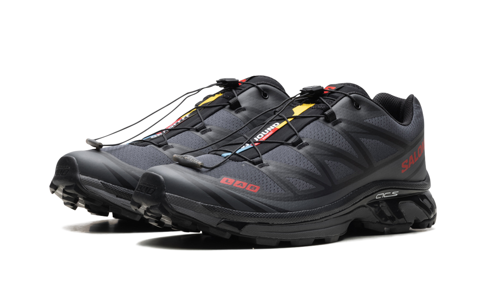 Salomon XT-6 JJJJound Black Fiery Red