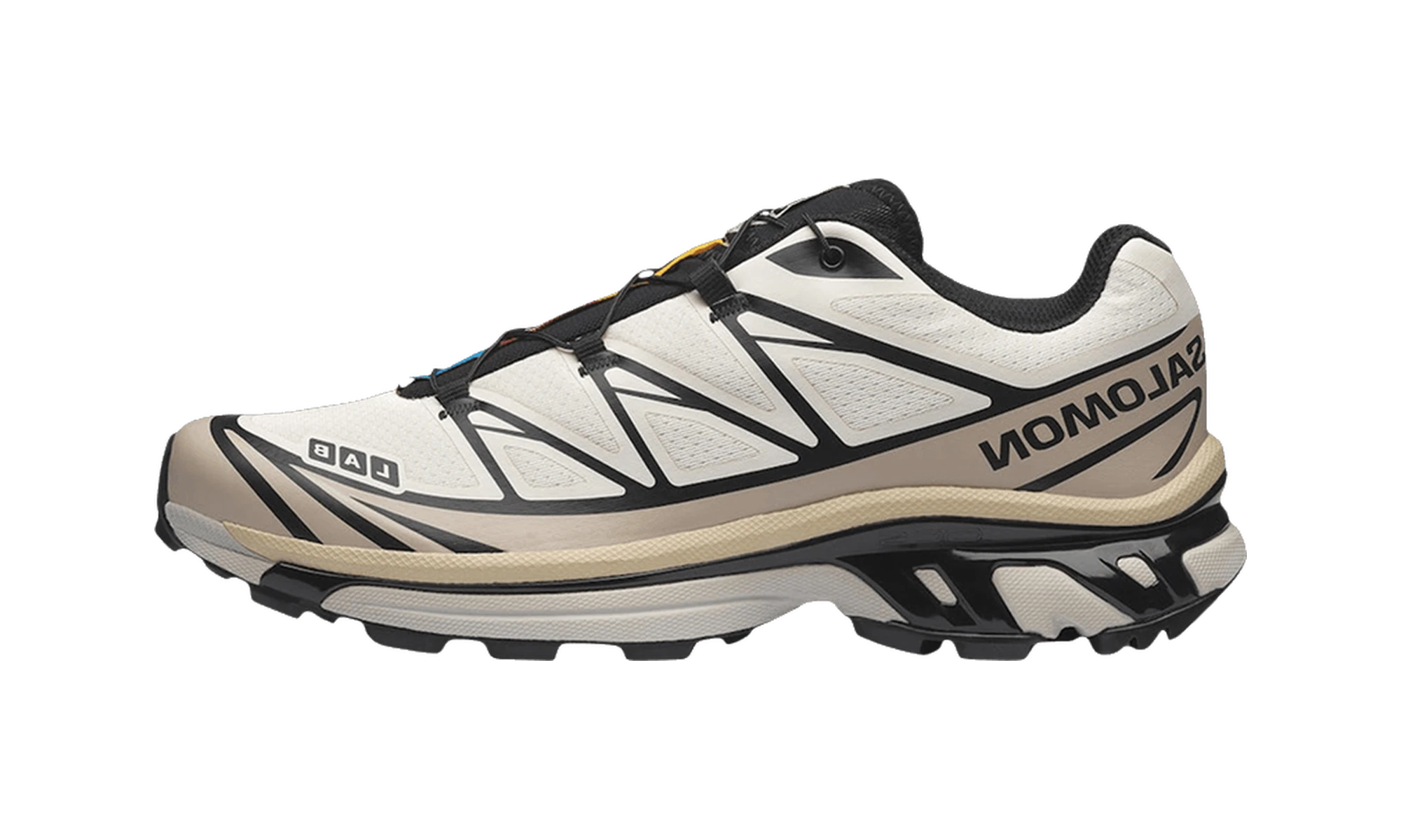 Salomon XT-6 Vanilla Ice Black Silver Cloud