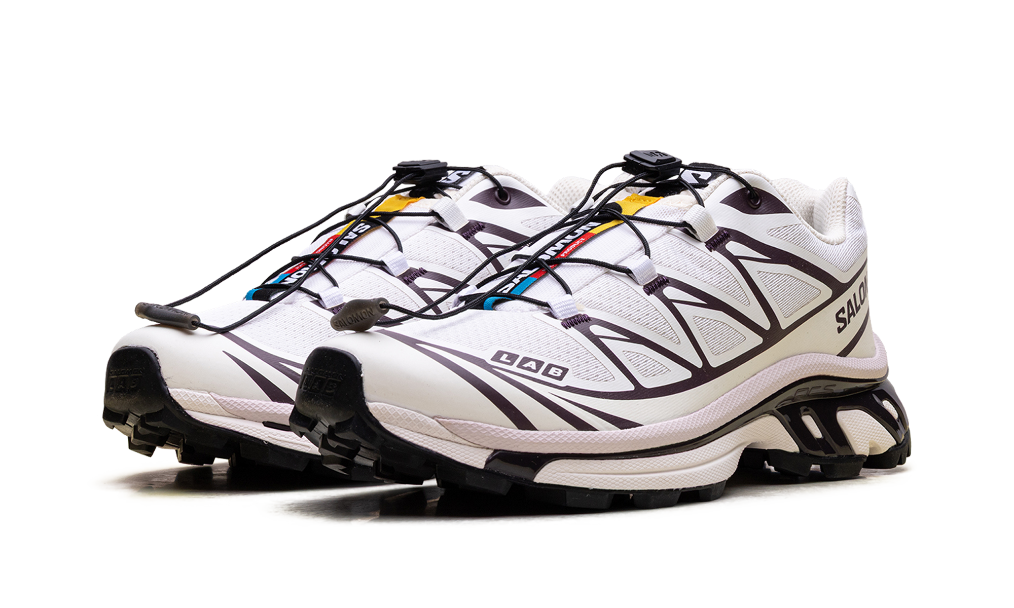 Salomon XT-6 White Vanilla Ice Plum