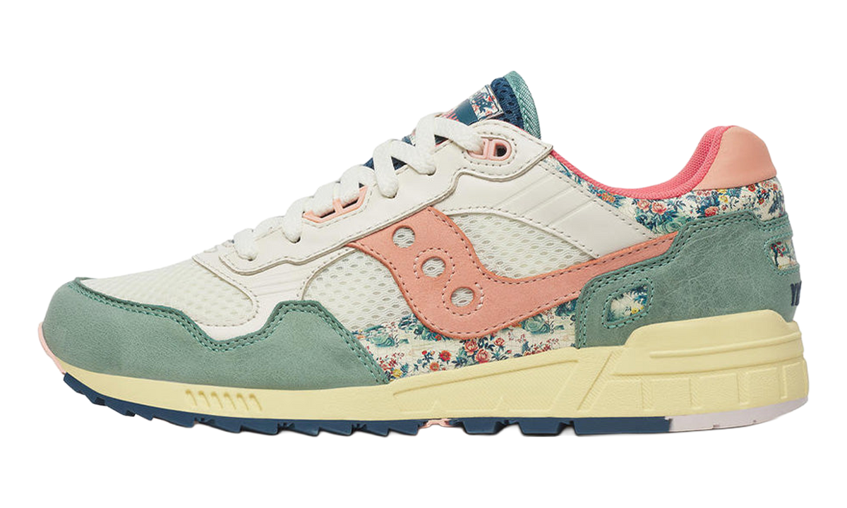 Saucony Shadow 5000 Floral Beige Blue